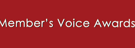 Members Voice Awards – get ready to vote …