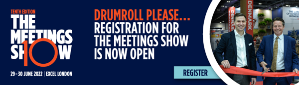 Meetings Show 2022 – registrations now open